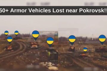 Ukrainian Forces Lost 50+ Armored Vehicles Near Pokrovsk!!