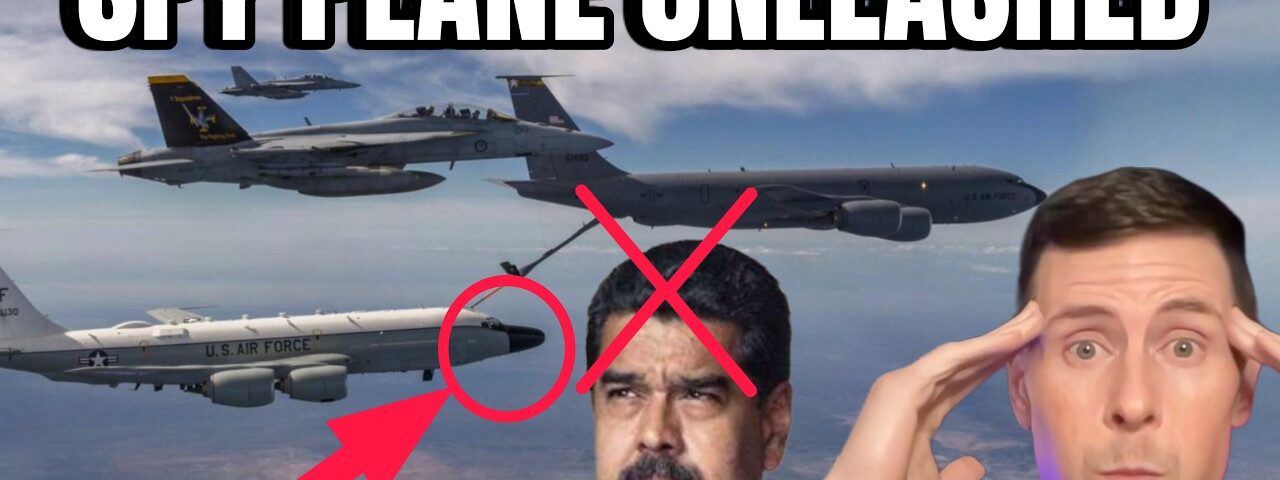 Secret RC-135 Spy Plane & F-18 UNLEASH HELL on Venezuela!