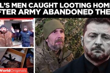 ABANDONED & HIDING: Russian Forces Catch Ukrainian Troops Disguised as Civilians Looting Homes!