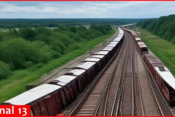 Russia established mobile “Tsar Train” defense line in Dontesk using more than 2000 railway cars