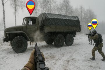 Mercenary Convoy Walked Into a Russian Trap — Close-Range GoPro Battle