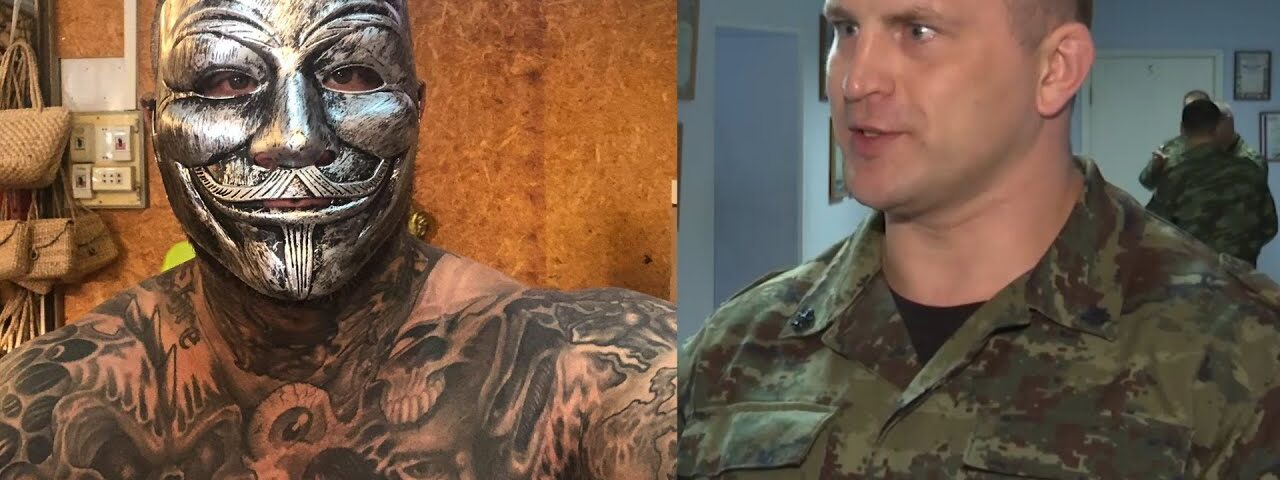 Russian SPECIAL FORCES officer CRUSHED the German champion! Bloody heavyweight battle!