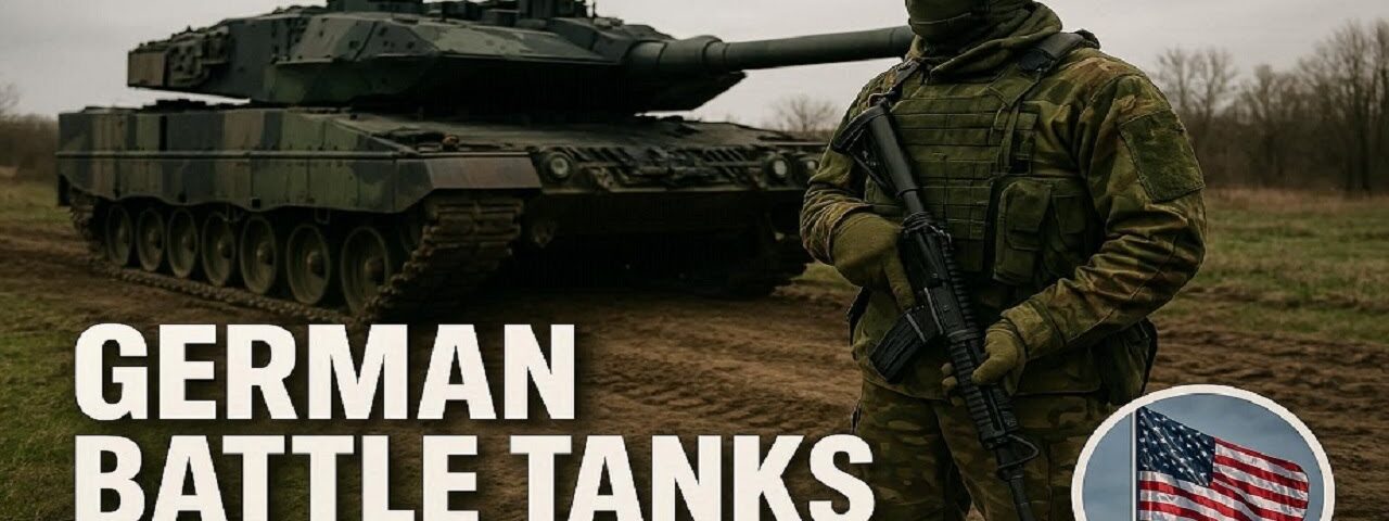 Watch Ukrainian Troops learn how to Master German Tanks for War