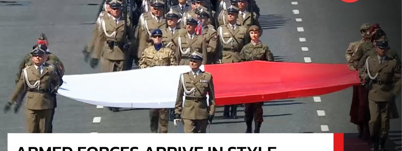 PARADE MOMENTS: Poland’s Armed Forces Arrive at Massive Military Parade | Armed Forces Day | AQ1E