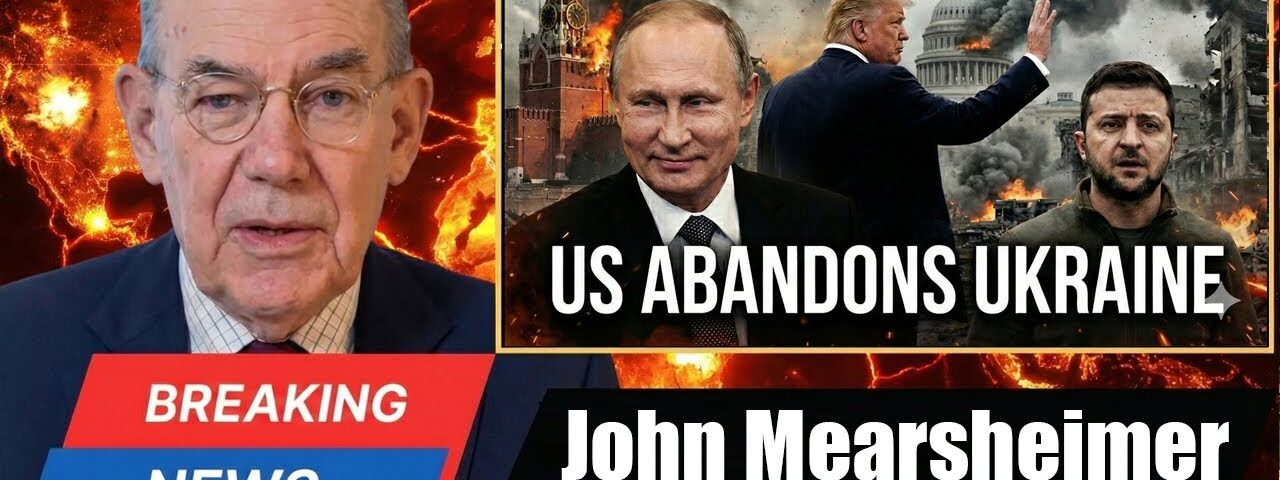 PUTIN WINS : US Abandonment of UKRAINE Proves NATO Strategy Collapsed | John Mearsheimer