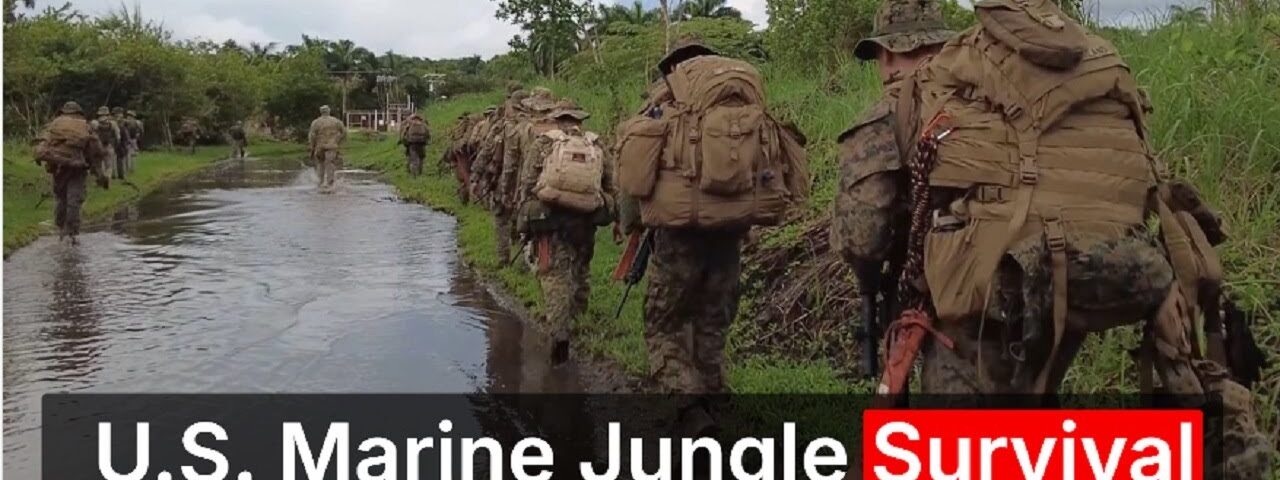 U.S. Marine • Jungle Survival Techniques
