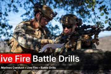 U.S. Marines Conduct • Live Fire • Battle Drills
