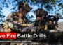 U.S. Marines Conduct • Live Fire • Battle Drills