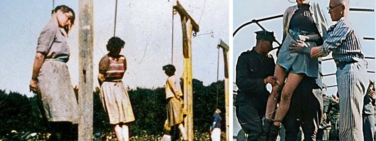 The Brutal EX3CUTIONS of the Female Guards of Bergen Belsen Concentration Camp