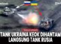 Moments of Fierce Duel Between Russian and Ukrainian Tanks on the Front Line