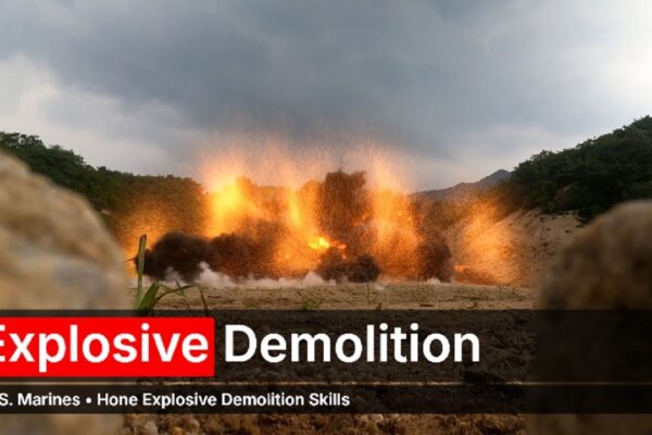 U.S. Marines • Hone Explosive Demolition Skills