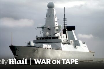 This £1bn warship can shoot down anything that flies | War On Tape | Daily Mail