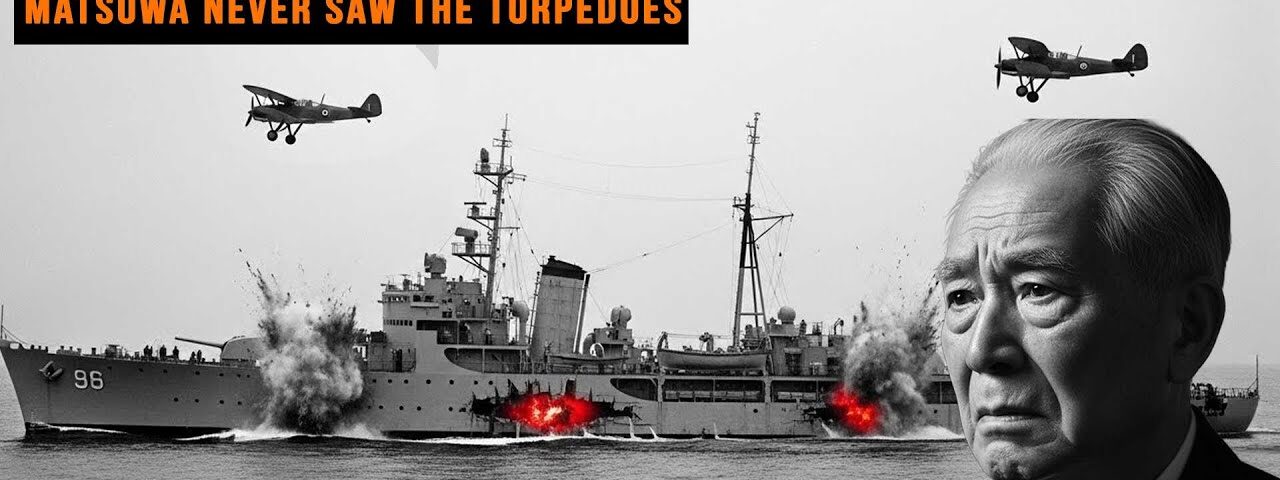 The Perfect Trap: Swordfish Waited in the Fog — And Two Torpedoes Erased Matsuwa in Minutes