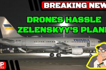 BREAKING: 4 Military-Style Drones Hassle Zelenskyy’s Plane in Ireland – Russian Hybrid Warfare?