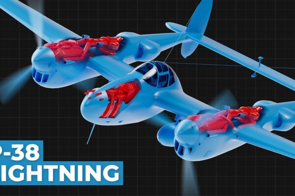 The Insane Engineering of the P-38 Lightning