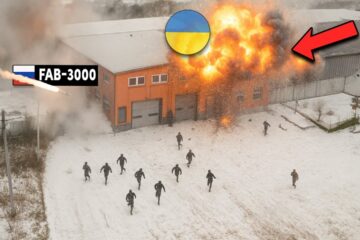 Unexpected Strike: Russia’s 3000Kg Warhead Obliterates Ukraine’s Hidden Drone Factory
